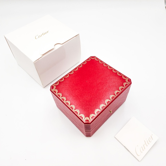 Must de CARTIER 🟥 Ronde 33mm 18K Gold Vermeil Quartz Ladies Watch - Picture 11 of 11